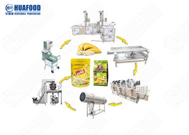La banane automatique Chips Production Line Plantain Chip de casse-croûte de produit de fournisseur de Golable usine