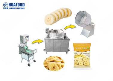 Banane philippine Chips Machine de Chips Making Machine Deep Fryer du plantain 50kg semi-automatique