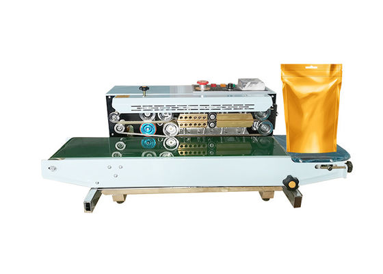 En plastique écologique sachet 12mm 16m/Min Food Sealing Machine
