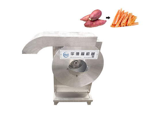 1.1KW alimentant la machine de coupeur des pommes frites SUS304 de 21.5CM