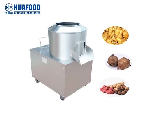 éplucheuse de peau de pomme de terre de machine de lavage et d'épluchage de la pomme de terre 150-200kg/H