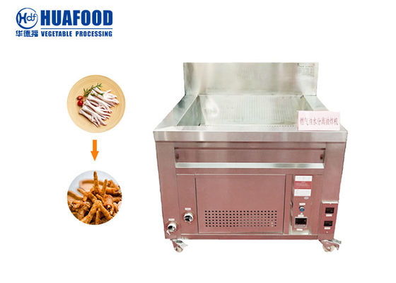 Machine de Chips Chinchin Churro Automatic Fryer de pomme de terre de gaz