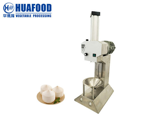 Chaîne de fabrication jeune machine de fruits et légumes du diamètre 230mm de Peeler de noix de coco
