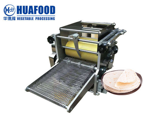 Le petit traitement des denrées alimentaires des produits alimentaires 3.0kw automatique usine la tortilla de maïs faisant la machine