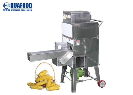 Le traitement des denrées alimentaires des produits alimentaires 500-600KG/H automatique usine la batteuse de maïs