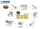 Ligne industrielle chaîne de fabrication de lavage de pomme frite 500kg/H de bande de pomme de terre