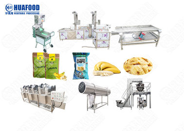 La banane automatique de programme du fabricant 150KG/H-2000KG/H de HFD ébrèche des puces de plantain de machine faisant la machine