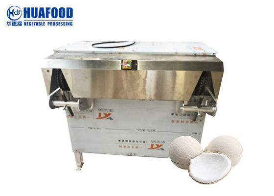 jeune machine d'épluchage verte fraîche de la noix de coco 1.5kw