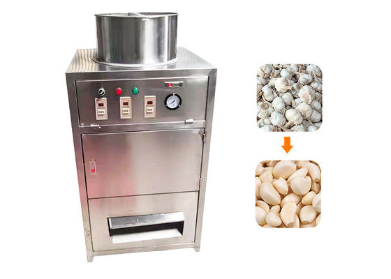 Petite peau sèche d'ail d'acier inoxydable enlevant la pomme de terre industrielle Peeler de machine