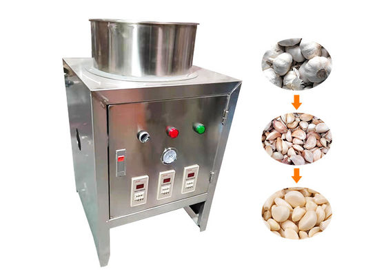 Petite peau sèche d'ail d'acier inoxydable enlevant la pomme de terre industrielle Peeler de machine