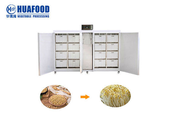 machine commerciale Bean Seed Sprout Machine automatique de germination de la graine 250kg/d