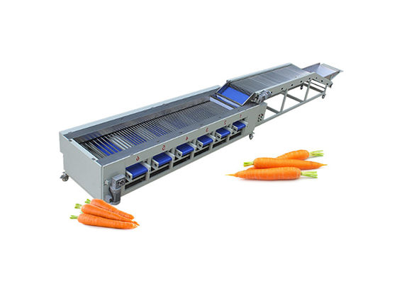 Machine d'évaluation de pomme de terre d'oignon de carotte de trieuse des fruits et légumes 3TPH