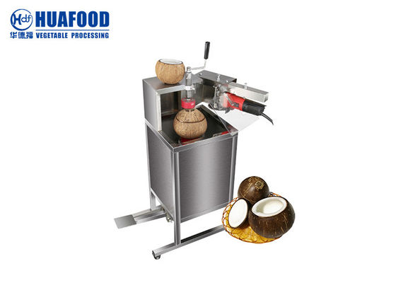 ouvreur vert frais de découpeuse de noix de coco de la noix de coco 600pcs/h de machine électrique de trou