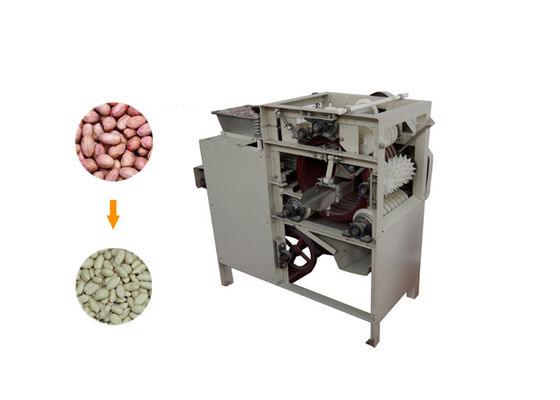 7 taille en caoutchouc de la capacité 1100mm de Ring Groundnut Peeling Machine 150kg/Hour