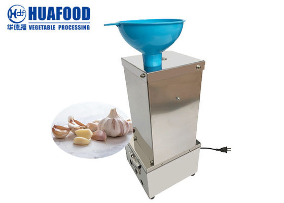 Ail sec 25KG/h de Peeler de machine d'épluchage d'ail de l'acier inoxydable SUS304