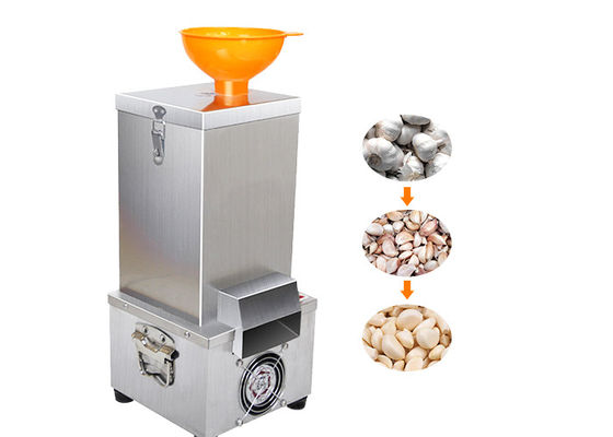 Ail sec 25KG/h de Peeler de machine d'épluchage d'ail de l'acier inoxydable SUS304