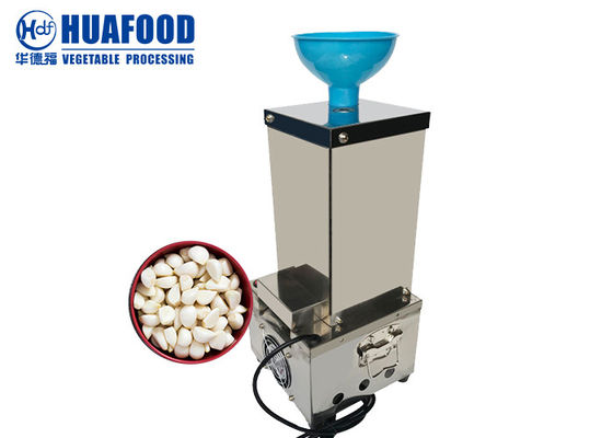 Ail sec 25KG/h de Peeler de machine d'épluchage d'ail de l'acier inoxydable SUS304
